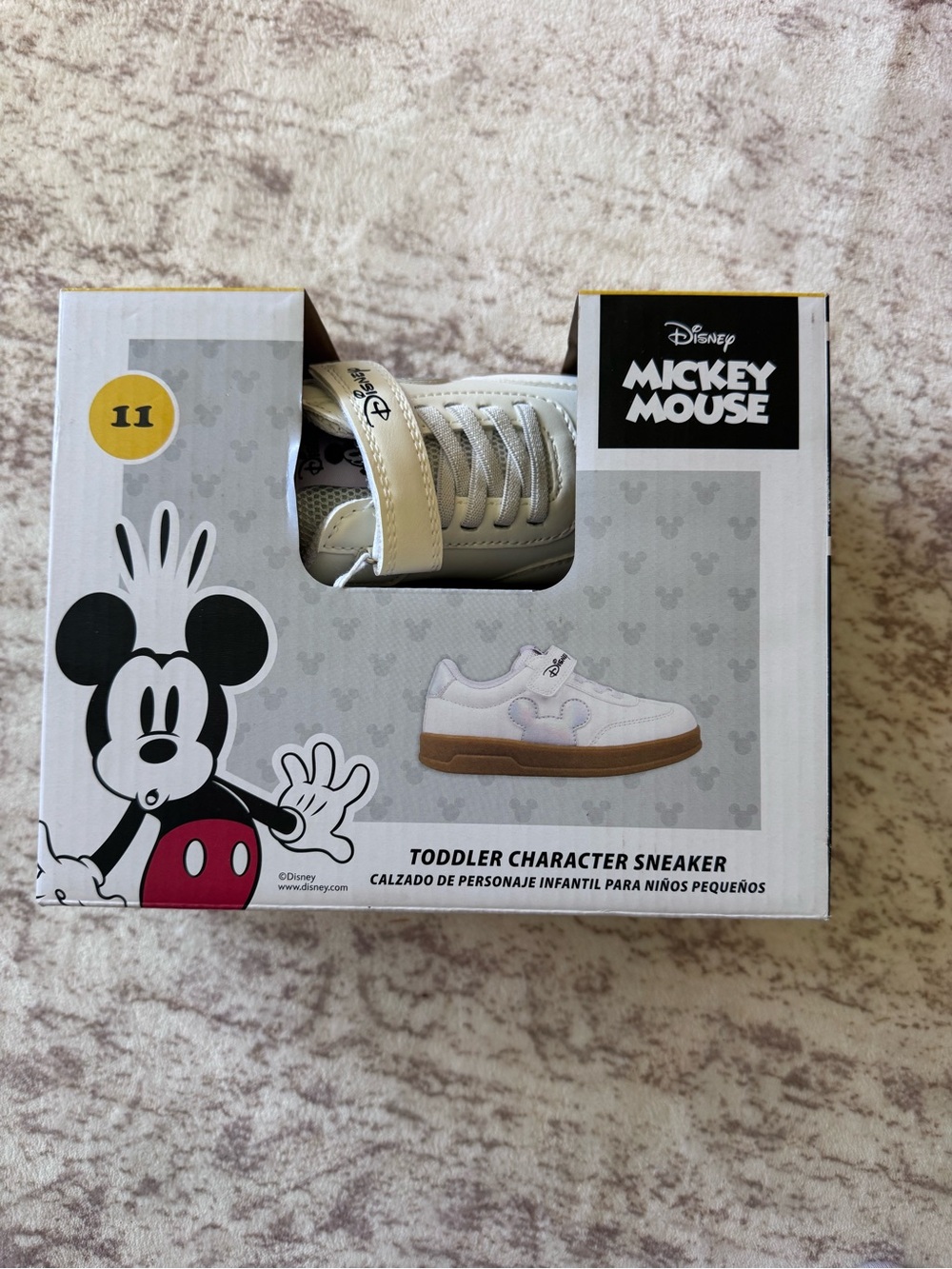 Disney X Aldi Mickey Mouse Toddler Sneakers